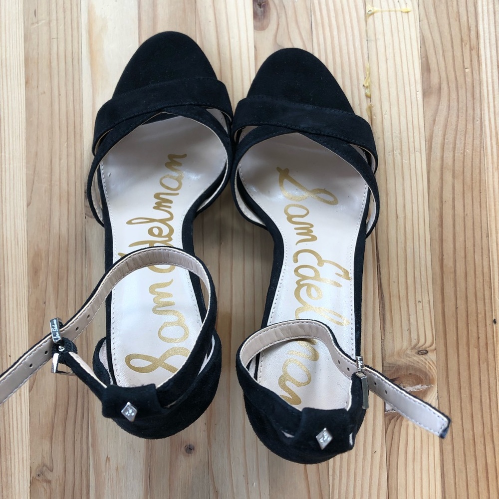 Sam Edelman Black Heels Size 7.5